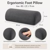 Ergonomic Foot Pillow for Sleep & Rest – Polyester/Cotton Leg
