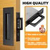 Lipshome Pocket Door Hardware - Pocket Door Pull, Recessed Flush