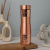 Pure Copper Water Bottle Wide Mouth, 1000 Ml Capacity (33.81