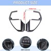 Aunginsy Center Console Steering Button Panel Trim Cover Compatible with