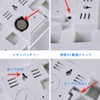 CANEOV Clock Table Clock, Wall Digital Clock, Stylish, LED Clock,