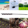 32" x 2" Extended Length Garden Auger Drill Bit for