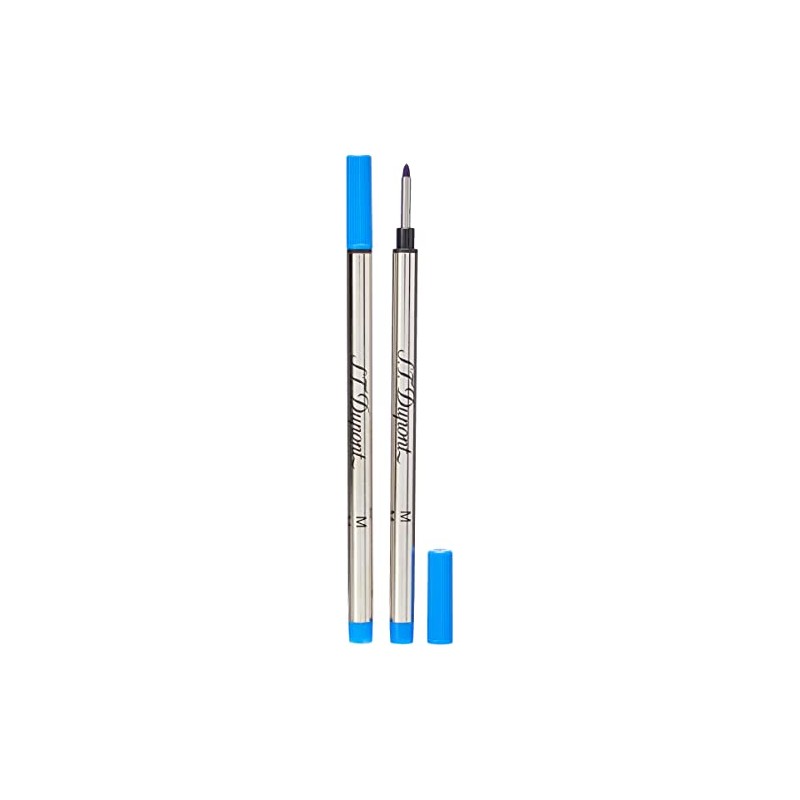 S.T. Dupont Medium Fibre Tip Refill - Blue (Pack of