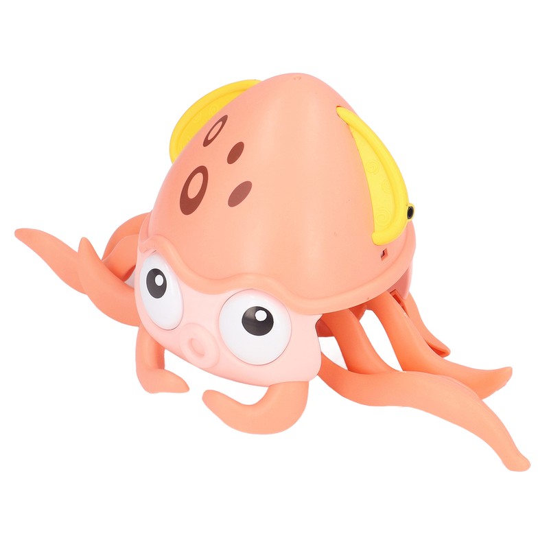 Octopus Bath Toys Electric Sensor Amphibious Floating Crawling Octopus Bathtub