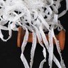 sempiterno Extra Narrow Ruffle Lace, Elastic Lace, Length 32.8 ft
