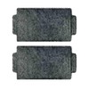 AIR2GO Active Carbon Filter Replacement for Miele DKF19-1 (Pack of