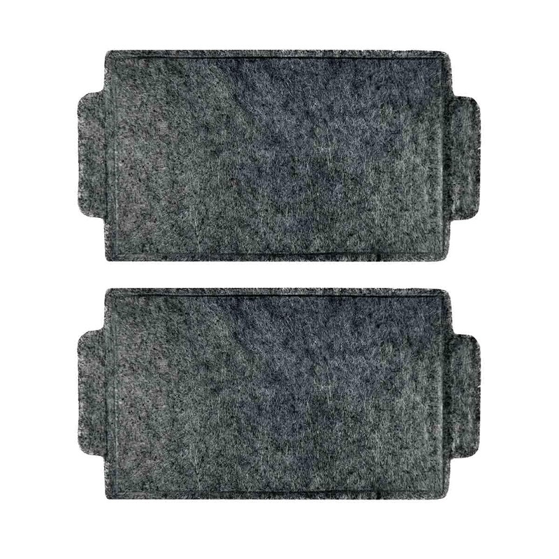 AIR2GO Active Carbon Filter Replacement for Miele DKF19-1 (Pack of