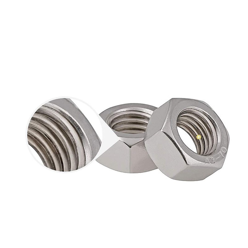 BOZONLI M3.5 (3.5 mm) Hex Nuts Locking Nuts Lock Nuts