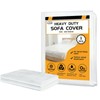 Plastic Sofa Cover 1PC Transparent Sofa Dust Cover,Sofa Cover 3