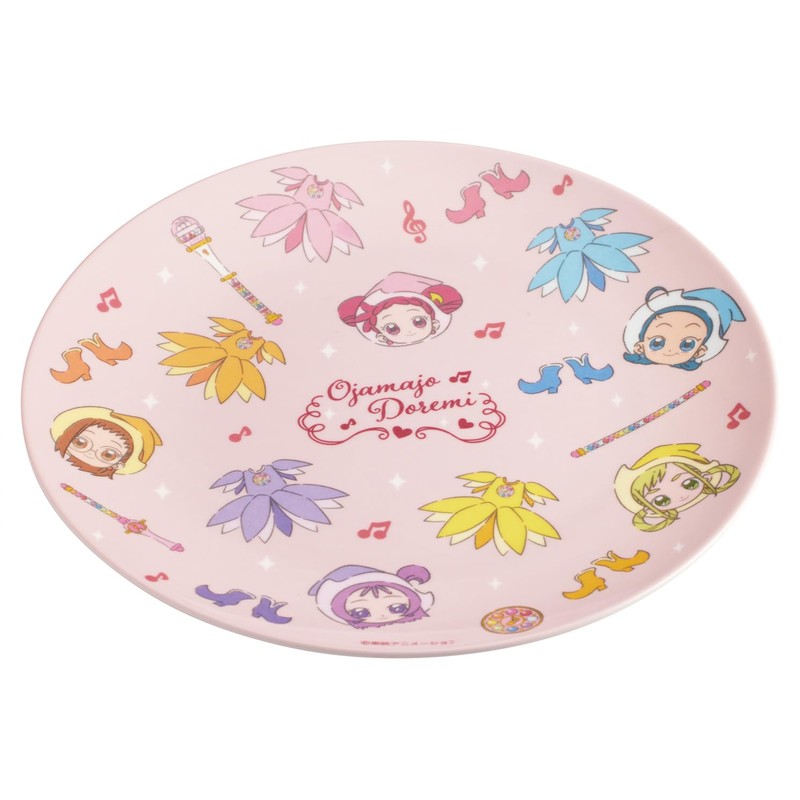 Skater Melamine Plate 7.9 inches (20 cm) Plate Dish Ojamajo