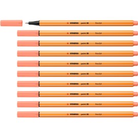 STABILO STABILO - Fineliner - point 88-10er Pack - apricot