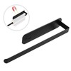 Magnetic Black Kitchen Roll Holder, Carbon Steel Kitchen Roll Holder,