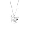 S.Leaf Cat Lover's Necklace - Cat Pendant for Women, Birthday