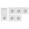 ChiliTec Delphi Socket Switch Flush-Mounted Sets 3x Combination Starter Set
