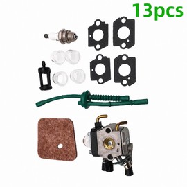 Replacement Carburetor for String Trimmers – Aluminum Carb Kit for Compatible FS38 FS45 FS46 FS55 Lawn Equipment