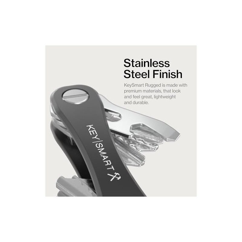 KeySmart Rugged Multitool Key Holder with Bottle Opener