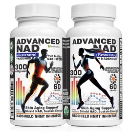 REVGENETICS Advanced NAD+ Supplement, 60 Capsules - Dietary Supplement for Healthy Aging & Longevity