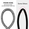 POHIR Pressue Washer Hose 25ft x 1/4", Upgrade Super Flexible