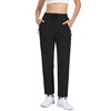 AGVNG Womens Hiking Pants Water Resistant Quick Dry Elastic Waist