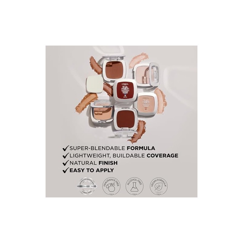 L'Oreal Paris Polvo compacto True Match