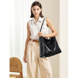 CLUCI Convertible Backpack Purse Hobo bags 2in1 Shoulder Bag handbags Leather Large Fashion Travel Multipurpose