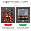 Linkidea Battery Organizer Storage Case, Battery Box Holds Batteries for