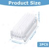 Pack of 2 Double-Sided Hand Brush, Nail Brush, Hand Wash