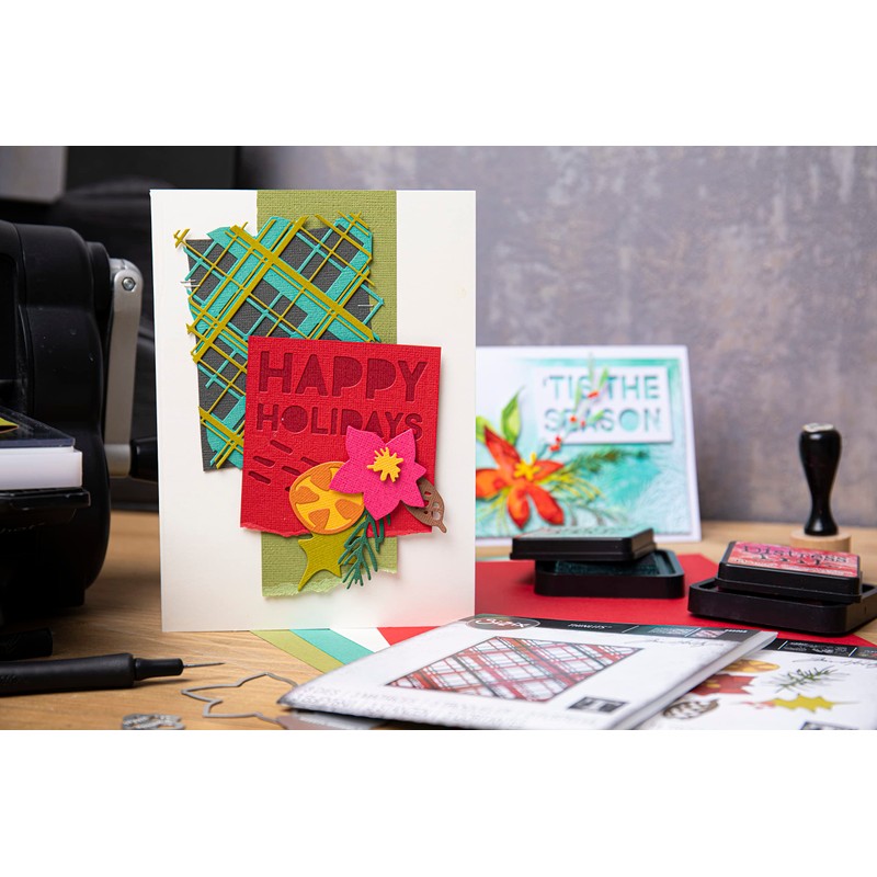 Sizzix Thinlits Die Set 14PK Modern Festive by Tim Holtz