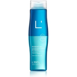 L'BEL - Essential Loción Desmaquillante Bifásica 125 ml, Remueve Restos de Maquillaje a Prueba de Agua, para Ojos, Rostro y Labios, para Todo Tipo de Pieles, Acción Antioxidante, Hidrata y Suaviza