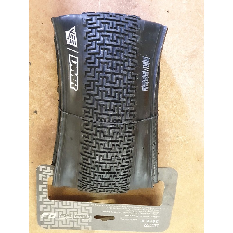 DMR MOTO DJ 26X2.2 FOLDING BLACK