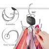 Belt Organizer for Closet,2PCS Tie Rack, Belt Tie Hanger for