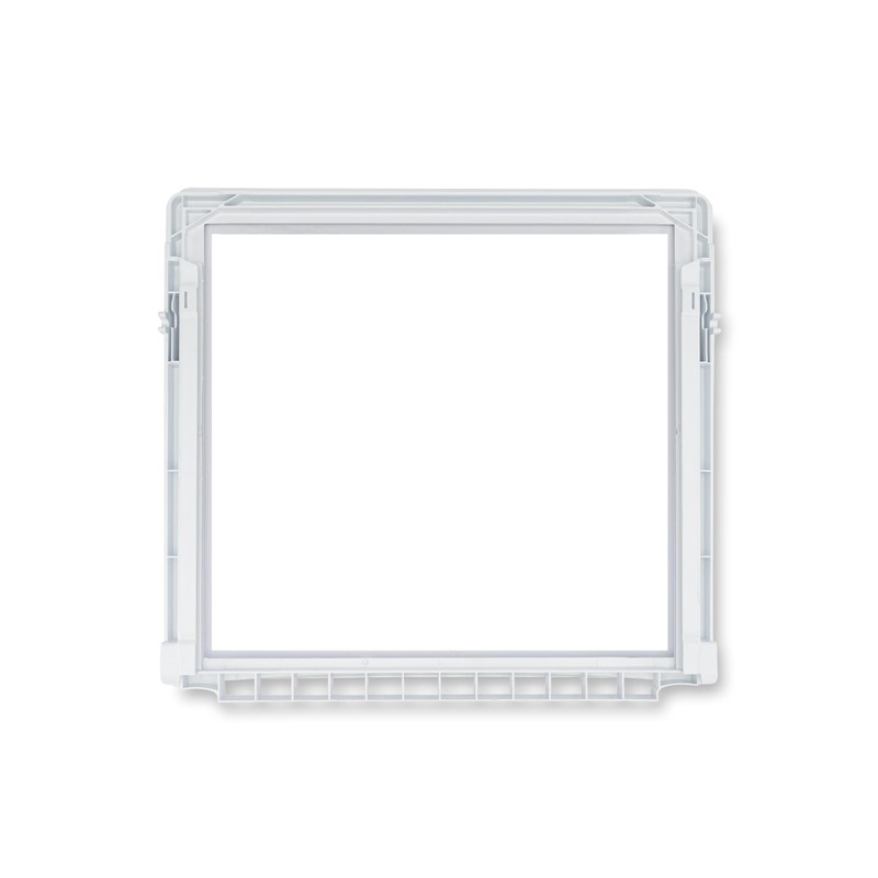 Smart Choice White Refrigerator Crisper Drawer Cover Without Glass Replacement