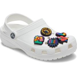 Crocs Unisex's Love 5 Pack Shoe Charms, Multicolor, One Size