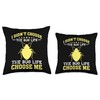Bug Exterminator Garden Pest Controller funny pest control Throw Pillow
