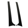 1Pair Rear Window Side Spoilers Gloss Black Air Resistance Reduction