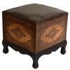Oriental Furniture Olde-Worlde Baroque Ottoman/Stool