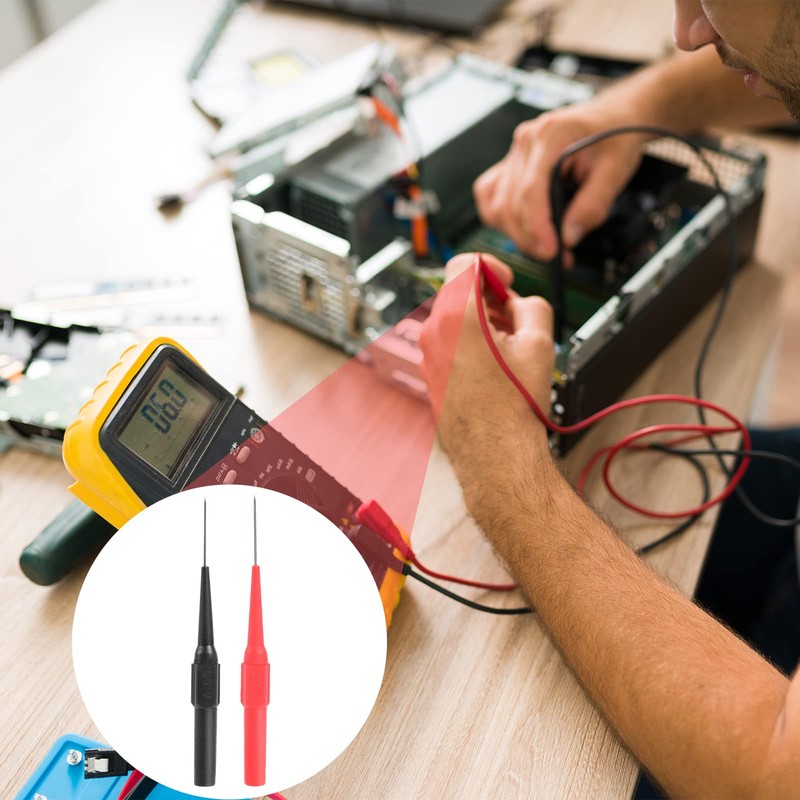 Measuring Tips for Multimeter 0.7 mm Test Probe Piercing Needle