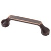 Liberty P20381-VBC-C 3/96mm Dual Mount Octagon Kitchen Cabinet Hardware Drawer