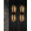 OUPAVOCS Modern Outdoor Wall Sconce LED, Large Porch Lights Wall