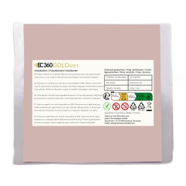 EC360 Gold Soft 14.5W/mK Thermal Pad (100 x 100 x 1.0 mm, Soft)