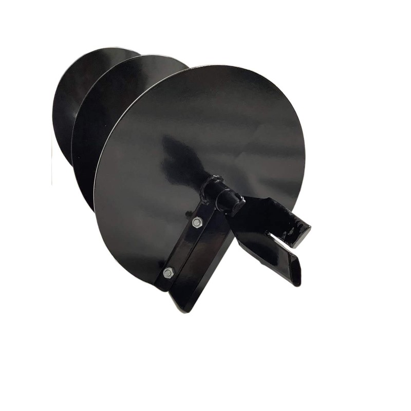 GardenTrax Earth Auger Spiral Drill Bit 10” x 36”, Post