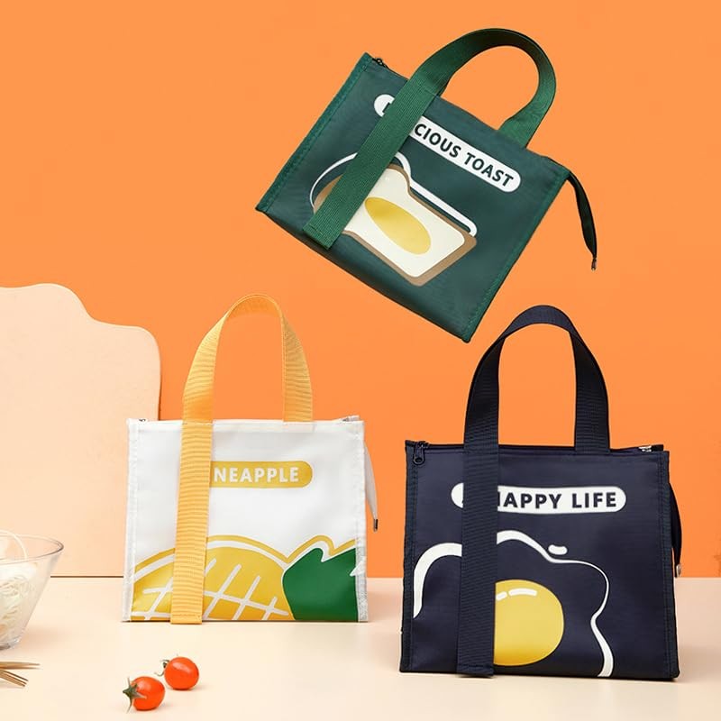 Portable Insulated Thermal Cooler Lunch Box Carry Tote Picnic Case