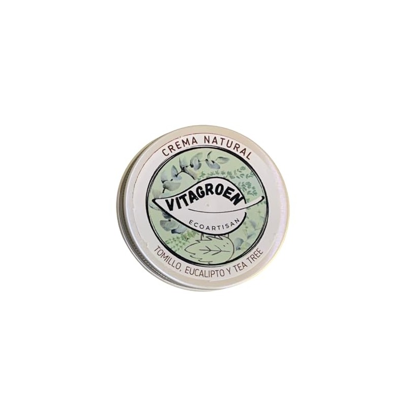 Vitagroen Crema Tomillo Eucalipto Tea Tree Alivio Respiratorio 50g
