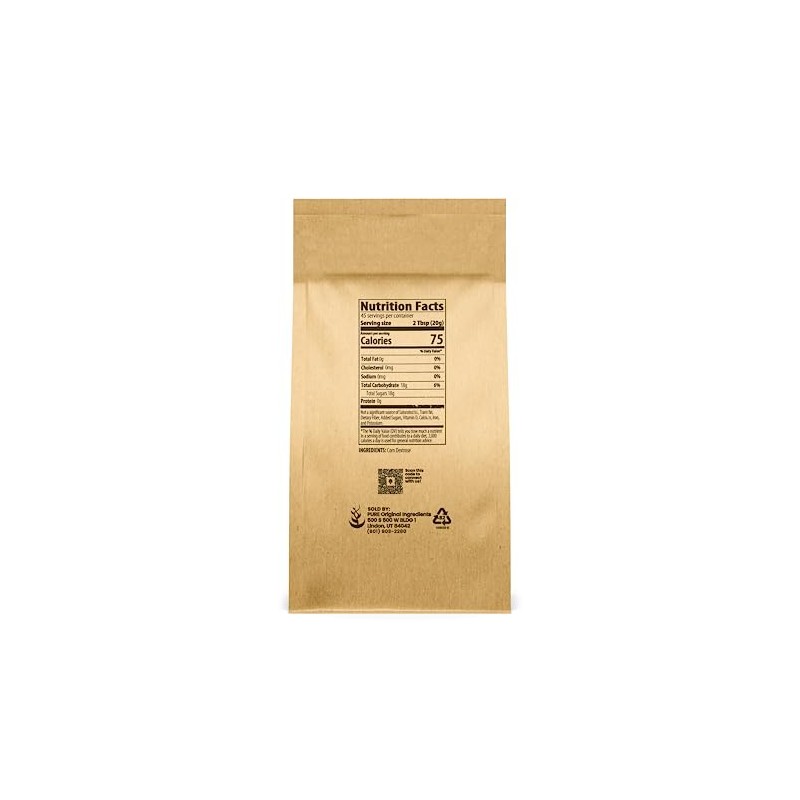 Pure Original Ingredients Dextrose (2 lb.), Sugar Replacement Sweetener For