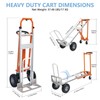 4 in 1 Convertible Hand Truck, Folding Hand Truck Dolly