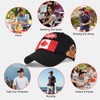 Canada Baseball Cap with Hook and Loop Patch, 5 Unique