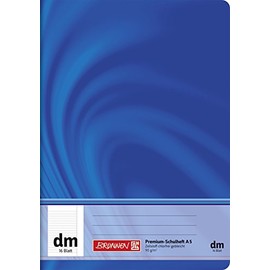 Brunnen 104571302 Exercise Books A5 Vivendi (16 Pages with Margin Line Style DM, 2)