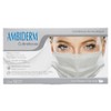 Ambiderm Cubrebocas 3 Capas Plisados Ajuste Nasal Colores (Blanco)