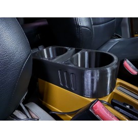 Jason and the Jimny Suzuki Jimny  Cup Holder - Black - Fits the JA22 Console