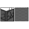 Fire Beauty Fireplace Screen 3 Panel with Handles Wrought Iron